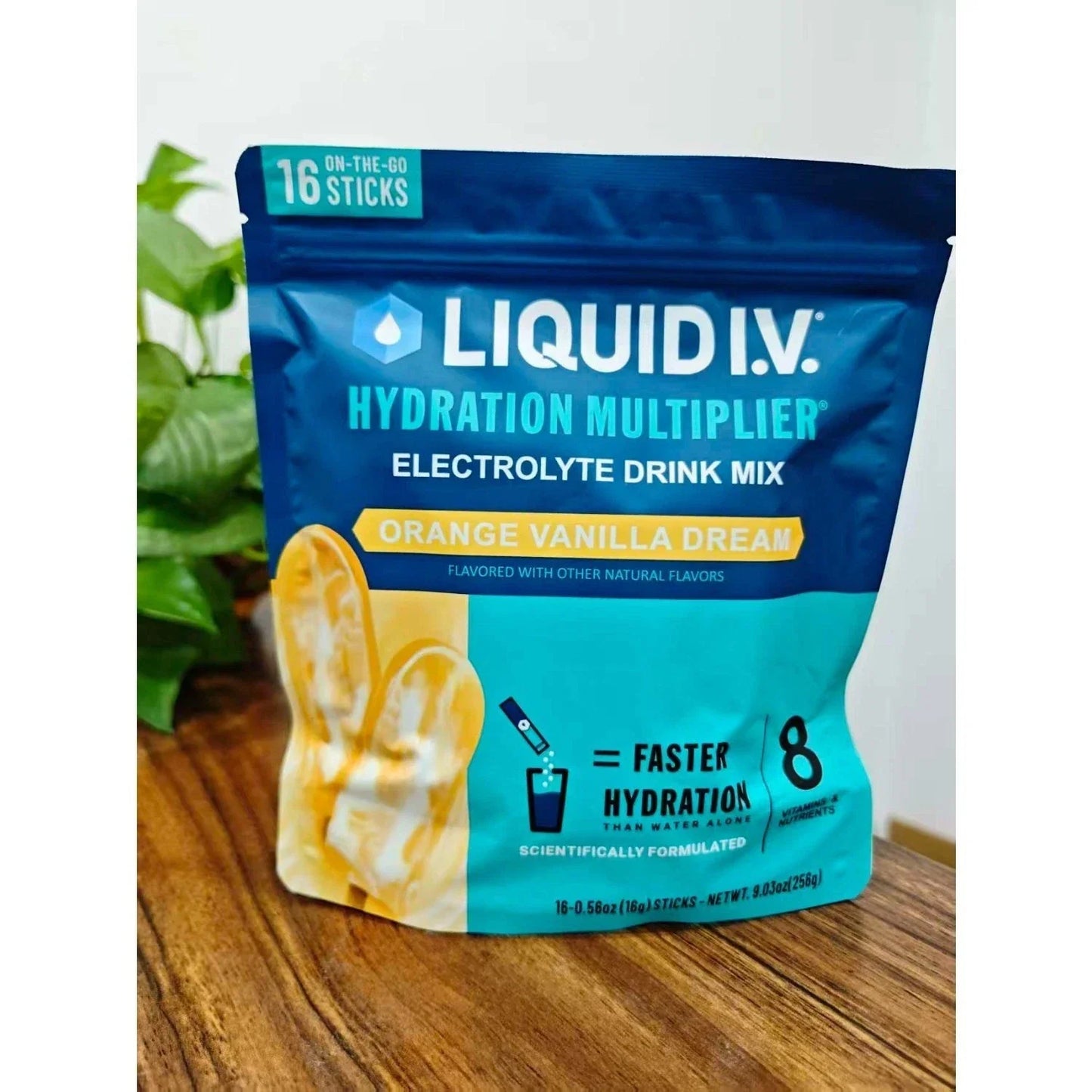 Liquid I.V. Hydration Multiplier - Orange Vanilla Dream | Electrolyte Powder
