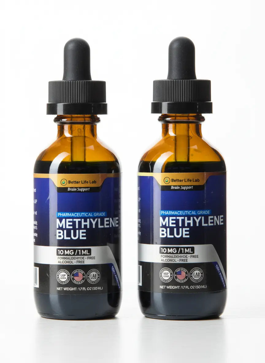 Pharma-Grade Methylene Blue Tincture Supplements – Enhance Focus, Memory & Cognitive Energy