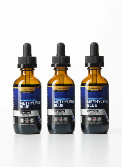 Pharma-Grade Methylene Blue Tincture Supplements – Enhance Focus, Memory & Cognitive Energy