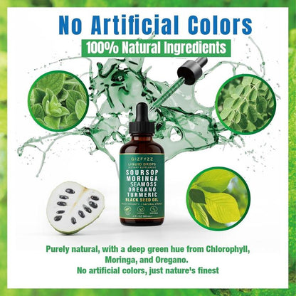 QIZFYZZ: Soursop Bitters Liquid Drops 10-in-1