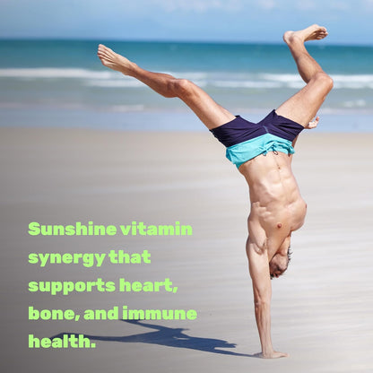 DEAL SUPPLEMENT Vitamin D3 10,000 IU + K2 MK7 200mcg Softgels, 250 Count | 2-in-1 Complex with Virgin Coconut Oil | Supports Heart, Bone, Teeth & Immune Health* | Easy to Swallow