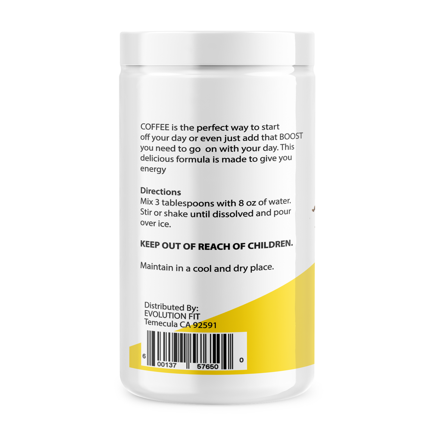 Evolution Fit Coffee Natural Flavor