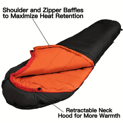 extreme 45 f sleeping bag for adults 3 4 season cold weather sleeping bag with high quality 240t