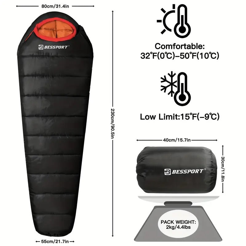 extreme 45 f sleeping bag for adults 3 4 season cold weather sleeping bag with high quality 240t