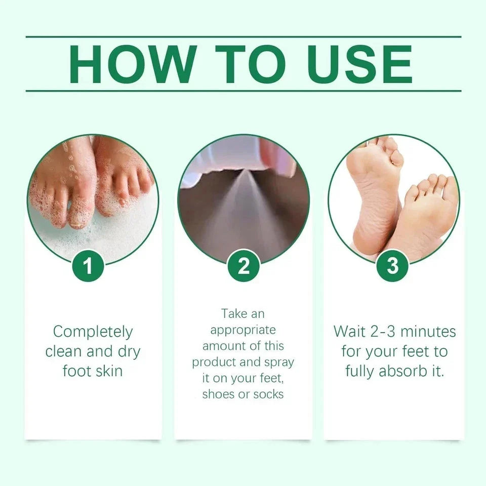2pcs Ximonth Foot Sanitizer Spray with Tea Tree Oil, Tea Tree Oil Feet Spray