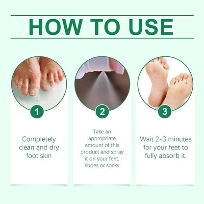 2pcs Ximonth Foot Sanitizer Spray with Tea Tree Oil, Tea Tree Oil Feet Spray