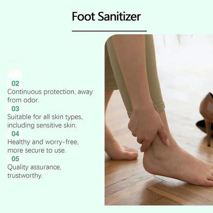 2pcs Ximonth Foot Sanitizer Spray with Tea Tree Oil, Tea Tree Oil Feet Spray