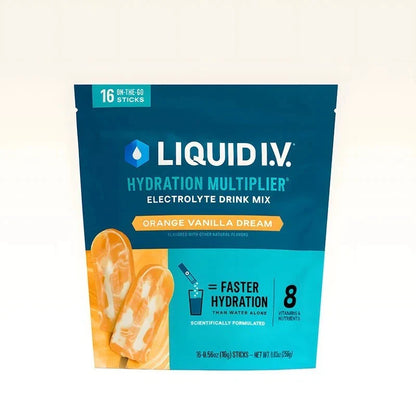 Liquid I.V. Hydration Multiplier - Orange Vanilla Dream | Electrolyte Powder