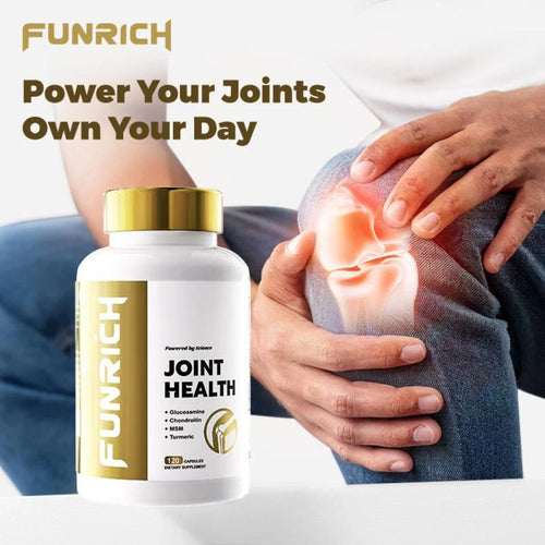 FUNRICH Joint Health Supplement – Glucosamine, Chondroitin, MSM & Turmeric