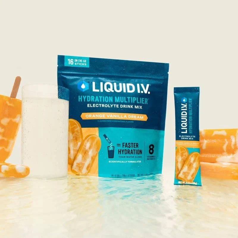 Liquid I.V. Hydration Multiplier - Orange Vanilla Dream | Electrolyte Powder