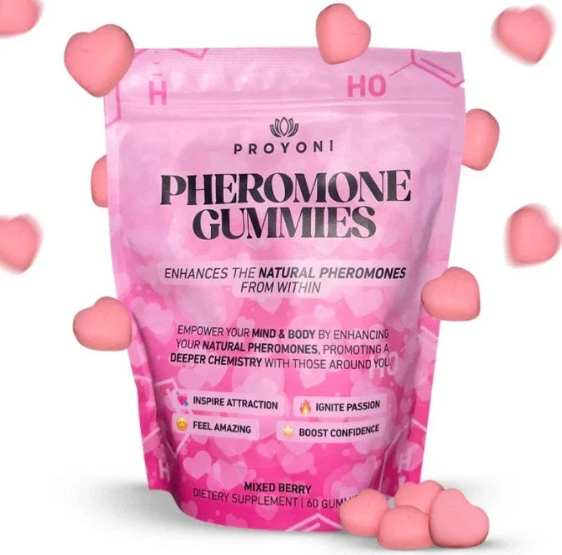 ️⭐ProYoni Pheromone Gummies - ⭐Enhance Natural Pheromones - 60 Count